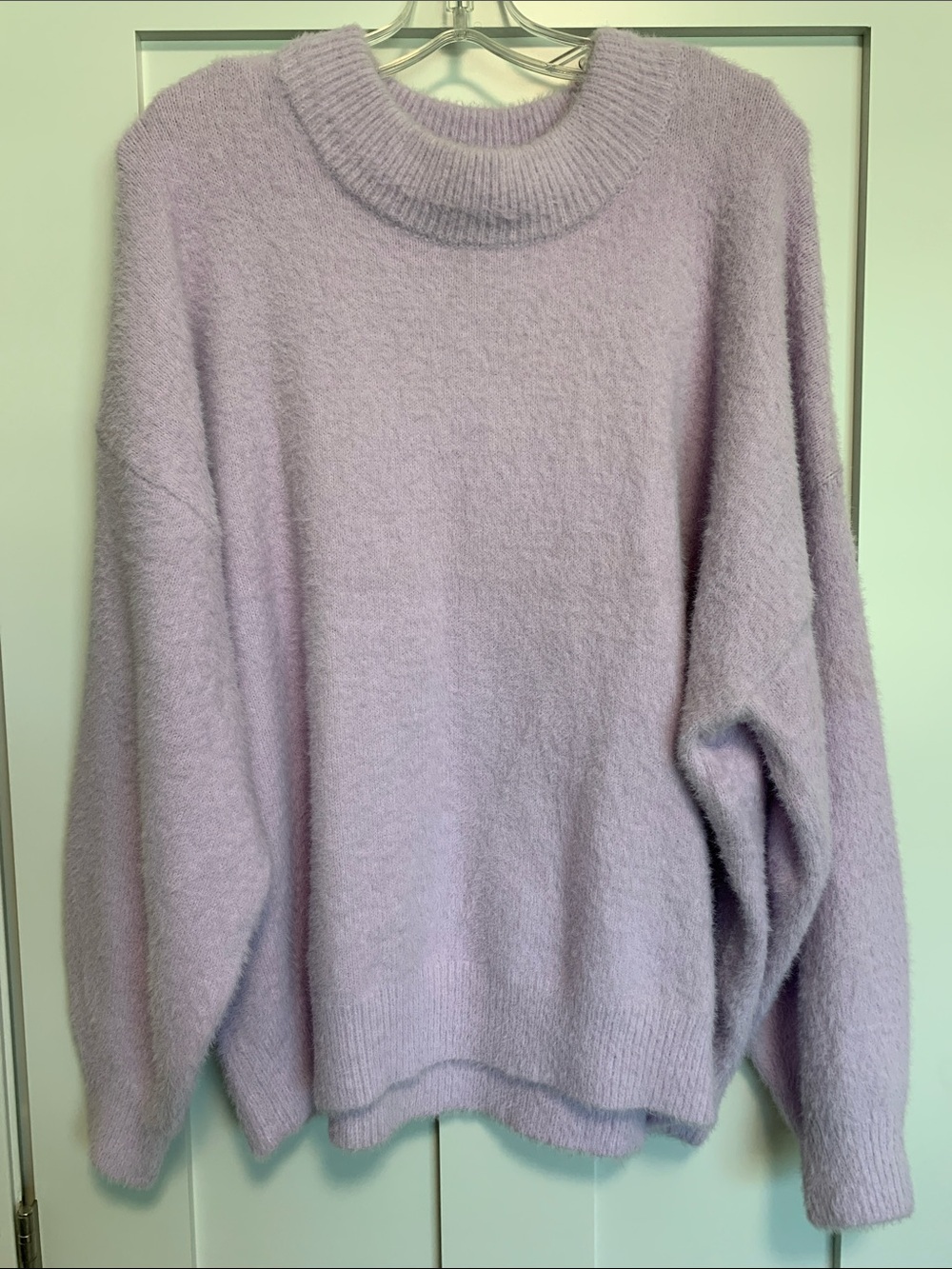 Calia Relaxed Lavender Crewneck Sweater